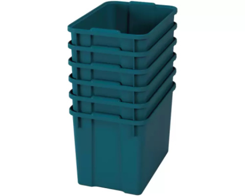 Extra large plastics containters - eco sea green - 06