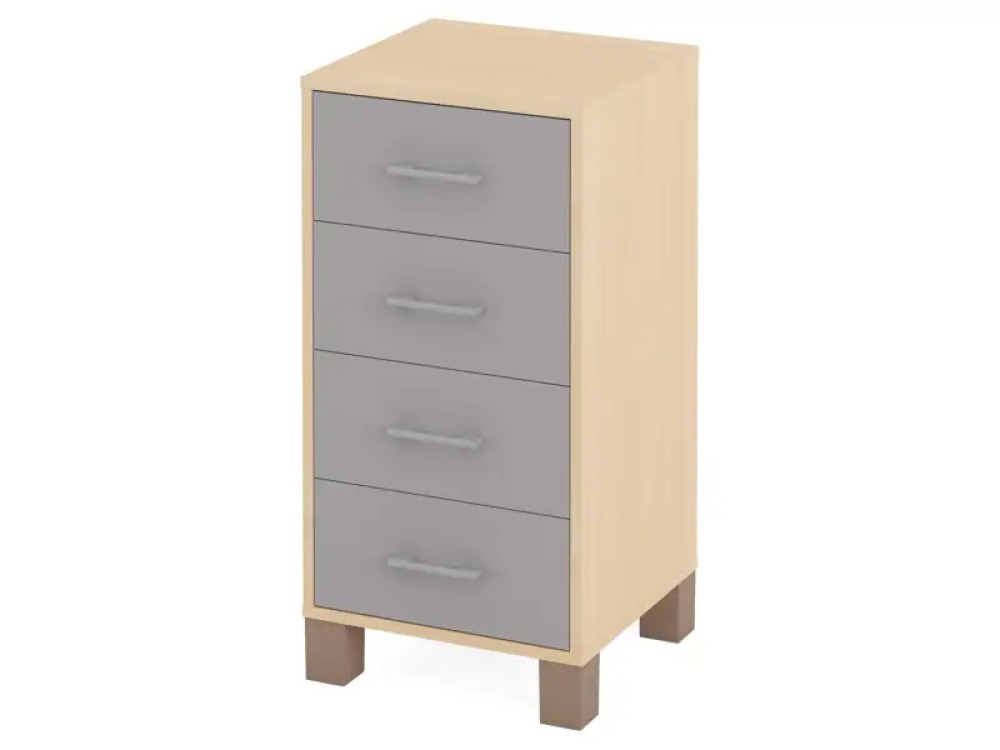 Small cabinet with drawers. Grey. Fresh Collection