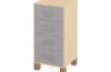 Small cabinet with drawers. Grey. Fresh Collection