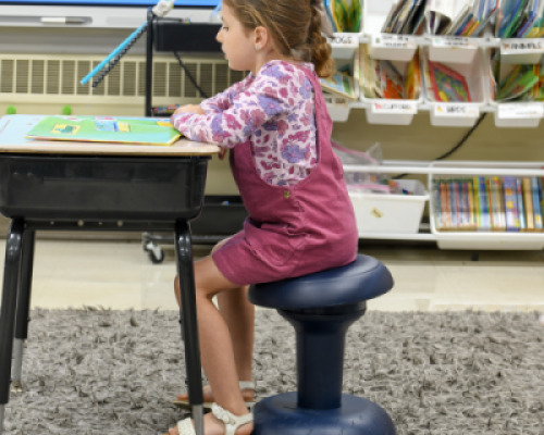 Wobble and Twist Stool Chair