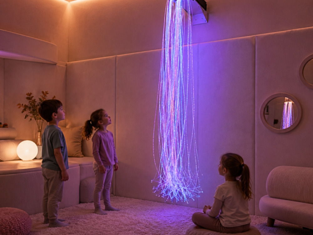 Fibre Optic Shower Support