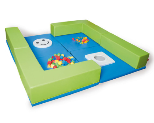 Large square. Foam corner