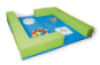 Large square. Foam corner