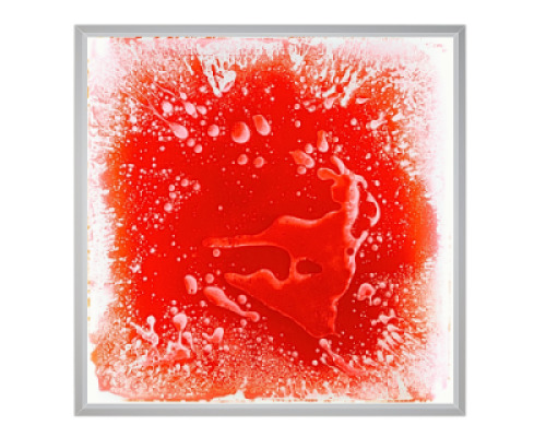 Light And Gel- Filled Floor Tile Red – New Size