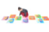 Hopscotch Liquid Floor Tiles Pack of 10