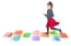 Hopscotch Liquid Floor Tiles Pack of 10
