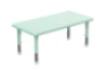 Butterlfy table rectangular mint