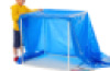 White Plastic Den Frame – Sensory Den Making Play for Indoor & Outdoor – 1m x 1m