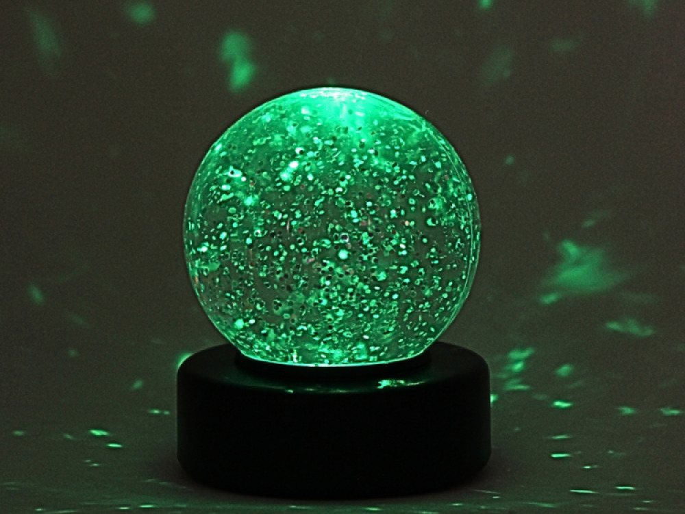 Light Up Water Filled Glitter Ball