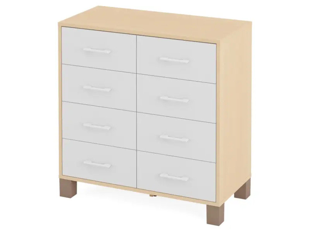 Large cabinet with drawers. White. Fresh Collection