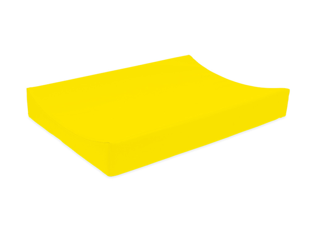 Contoured changing mat. Yellow. Cubo collection