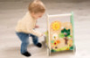 Forest. Wooden walker with shape sorter