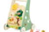 Forest. Wooden walker with shape sorter