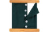 Montessori Aids. Exercise frame with large buttons