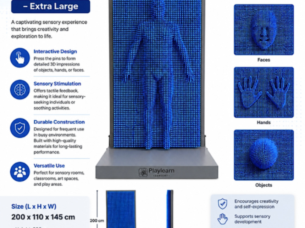 Life Size Pin Art Wall – Extra Large