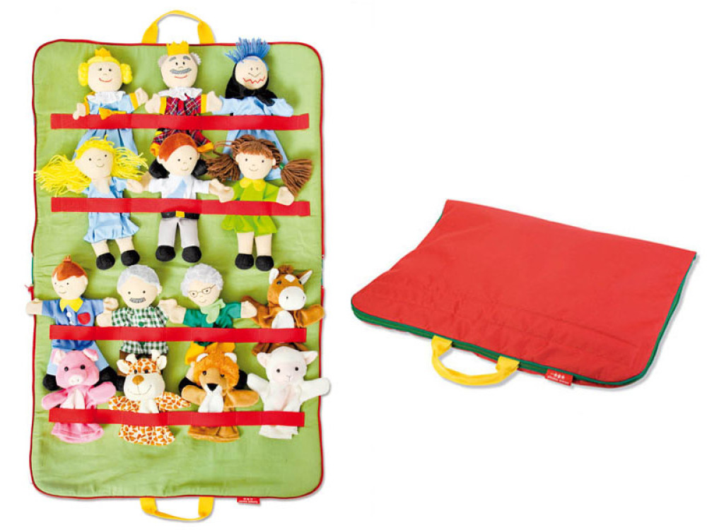 Bag with hand puppets 2