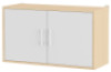 Large wall cabinet with door with door. White. Fresh Collection