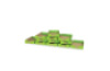 12 - small cardboard trays - Green