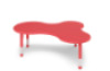 Butterfly table island red