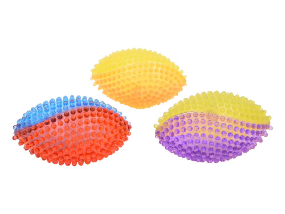 Light Up Spikey Rugby Ball