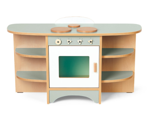 Kitchen combo unit blue