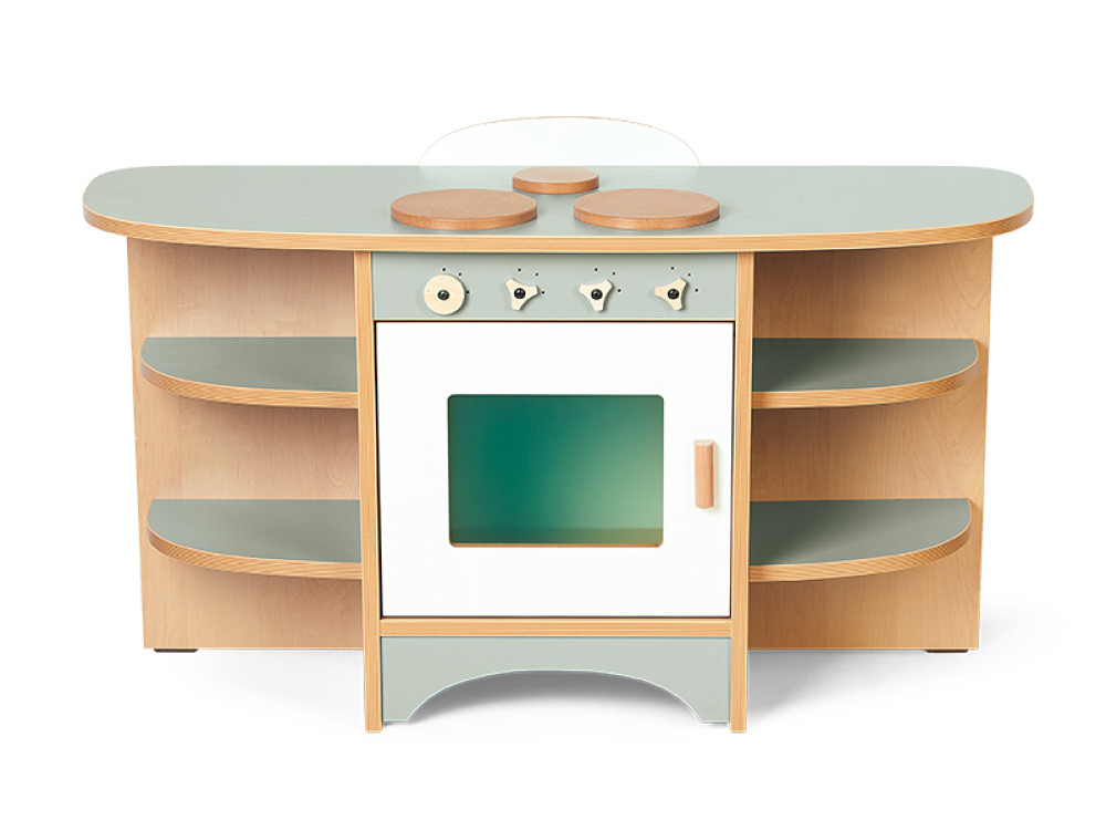 Kitchen combo unit blue