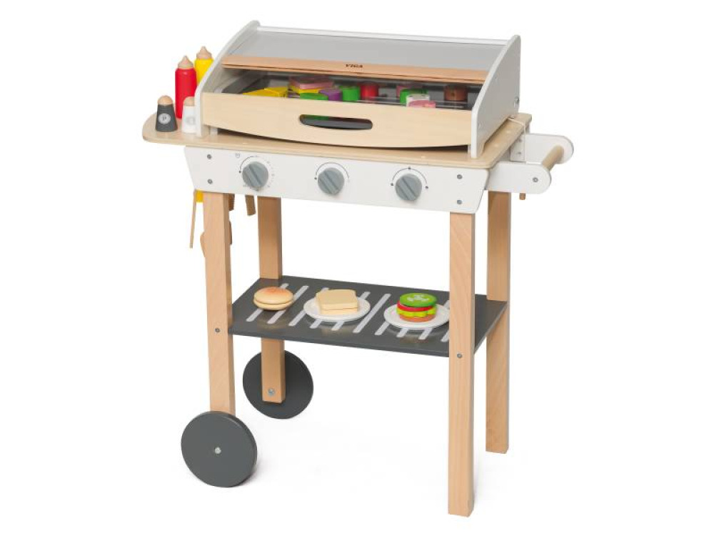 BBQ - wooden play corner