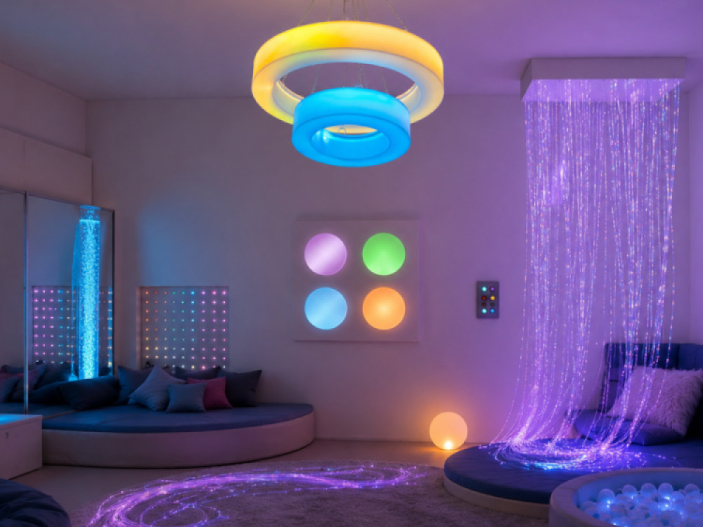 Colour Changing Duo Ceiling Ring