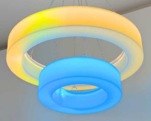 Colour Changing Duo Ceiling Ring