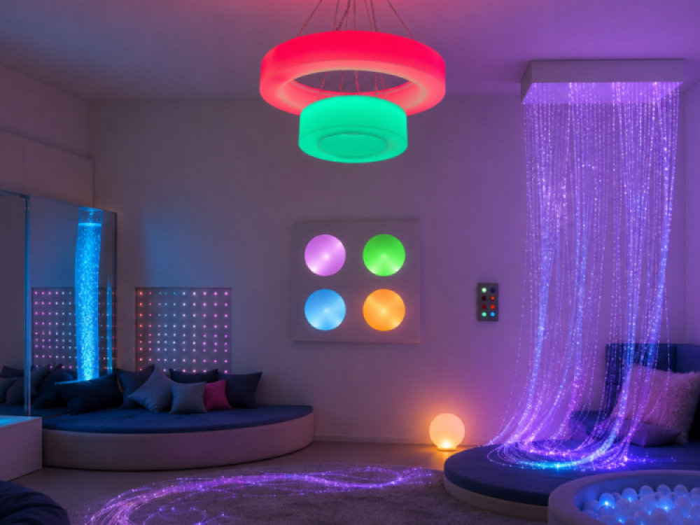 Colour Changing Duo Ceiling Ring