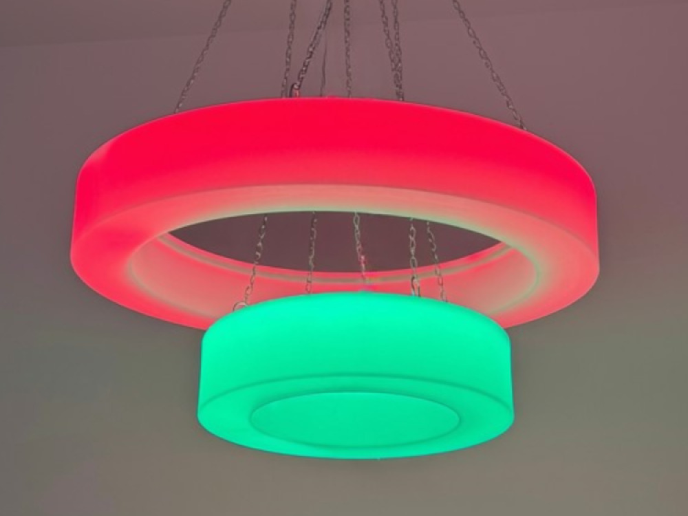 Colour Changing Duo Ceiling Ring