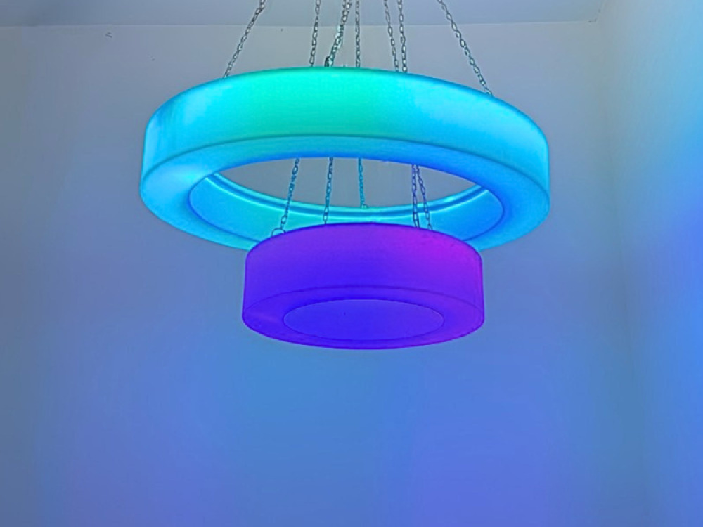 Colour Changing Duo Ceiling Ring