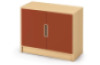 Storage Unit 92 with Shelves and Doors - Brick - M
