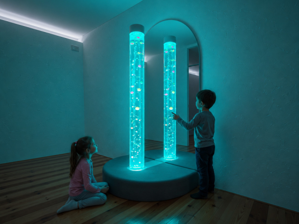 Jumbo Bead Tube with Mirror and Padded Surround