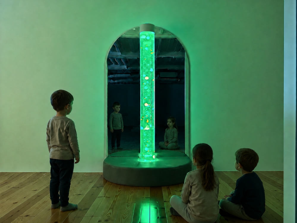 Jumbo Bead Tube with Mirror and Padded Surround