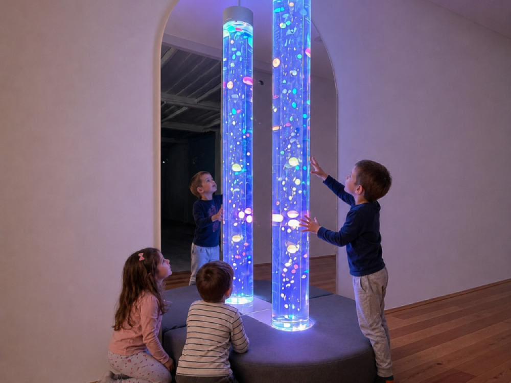 Jumbo Bead Tube with Mirror and Padded Surround
