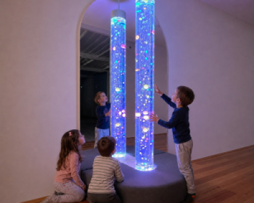 Jumbo Bead Tube with Mirror and Padded Surround