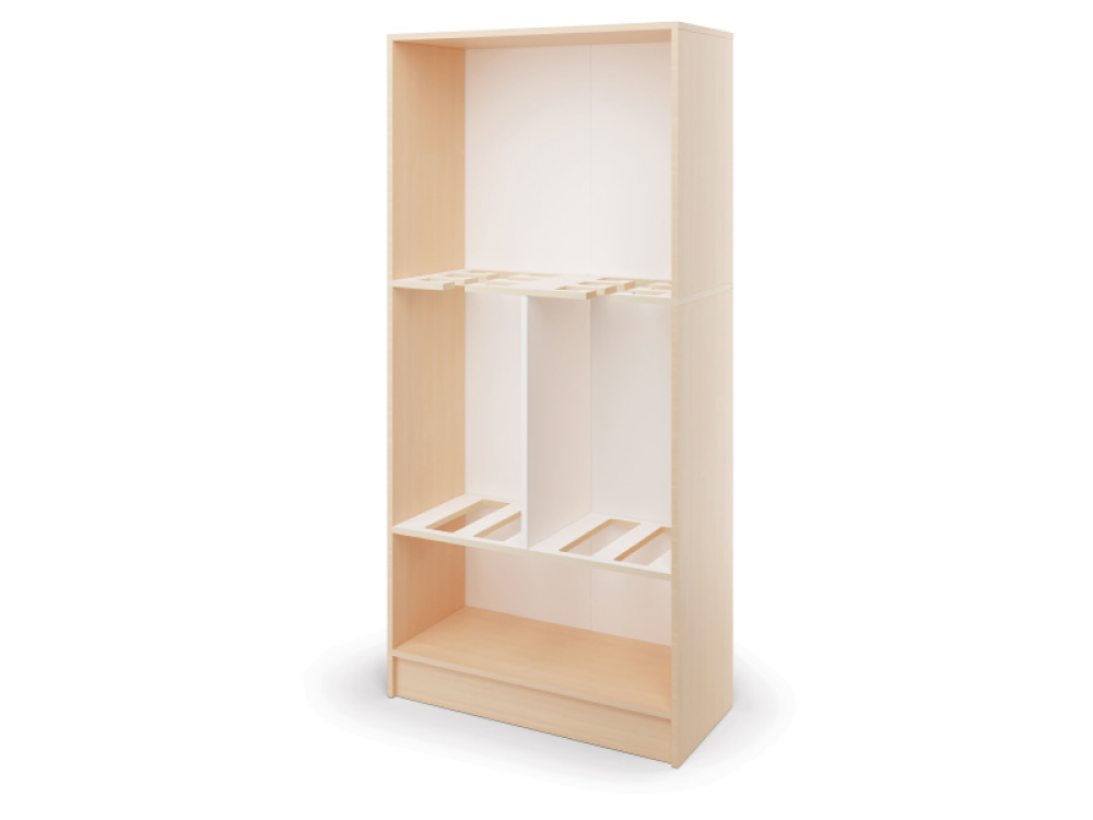 Prima map storage cabinet. Beech