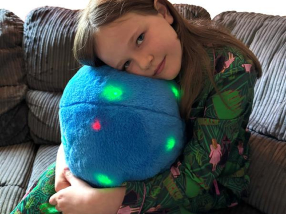 LED Massage Cushion – Blue