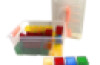 Translucent Cubes Construction Set (36 Pieces)