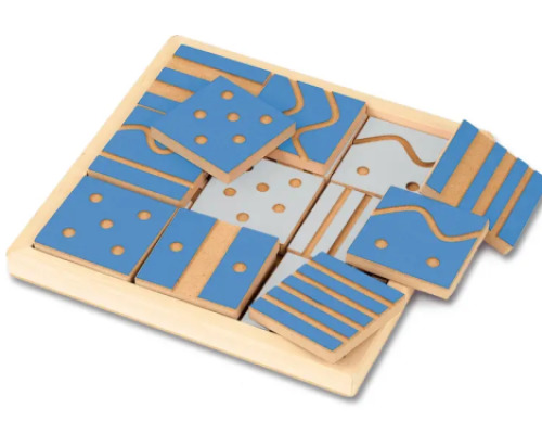 Memo. Sensory puzzle
