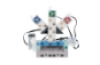 Educational kit with a robot, worksheets and lesson scenarios