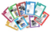 Educational kit with a robot, worksheets and lesson scenarios