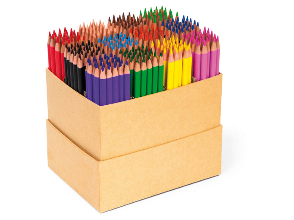 Class pack crayons in cardboard box Long Regular 300 pcs