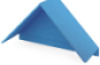 Roof for Cubo 3 shelving units. Azure blue