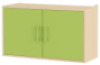 Large wall cabinet with door with door. Green. Fresh Collection