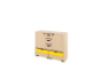 Storage Unit L with shelves and doors + deep cardboard trays & container - Eko