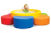 Little flower. Soft play pool with balls