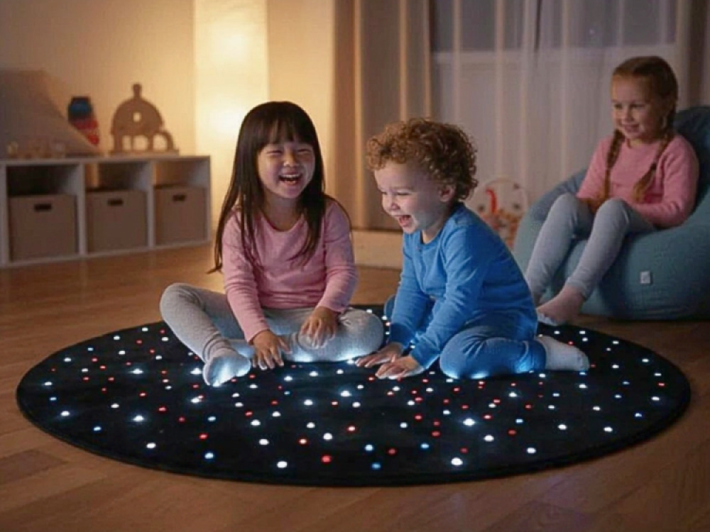 LED Sensory Carpet Round 95cm diameter