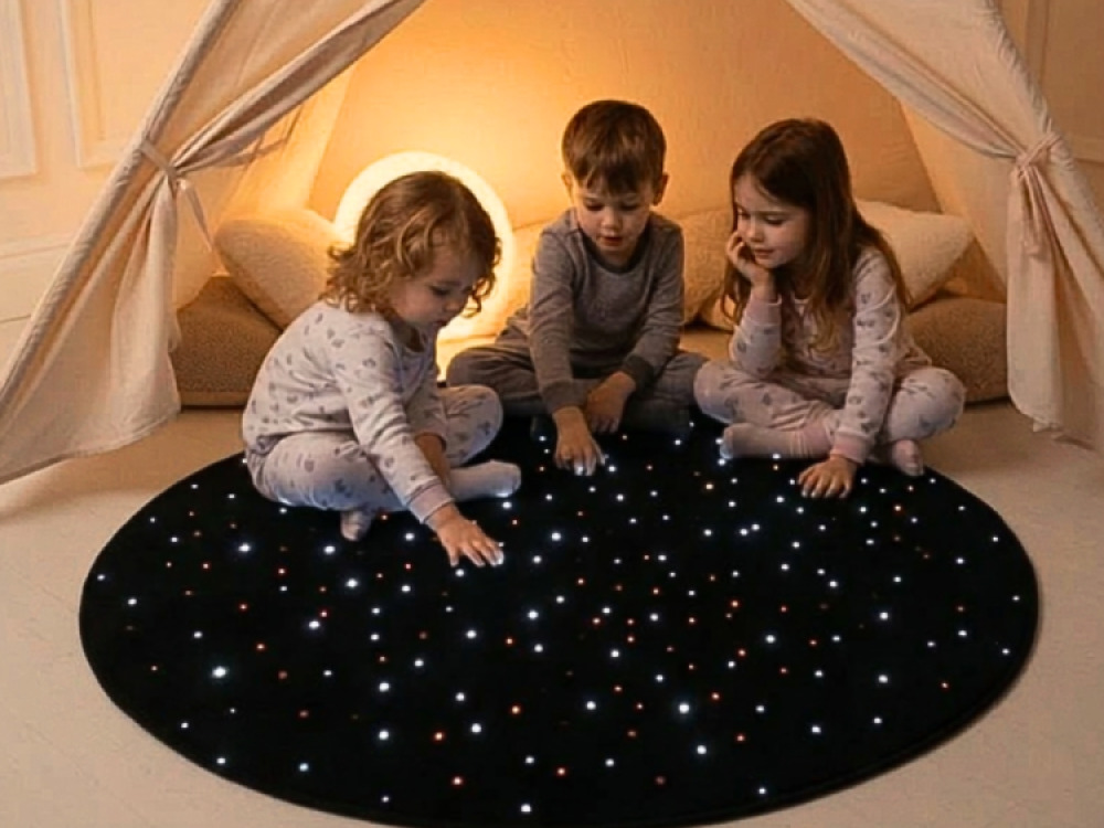 LED Sensory Carpet Round 95cm diameter